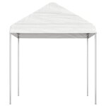 vidaXL Belvédère avec toit blanc 13 38x2 28x2 69 m polyéthylène