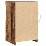 vidaXL Meuble d'appoint 2 Pièces Bois ancien 41 x 37 x 67 cm