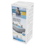 Intex Ensemble de piscine Prism Frame Rectangulaire 400x200x122 cm