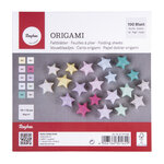 Origami feuilles à plier  FSC Mix Credit  pastel  15x15cm  80g / m²  100 feuilles
