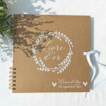 Album Kraft - 40  Feuilles  - 25X25 Cm