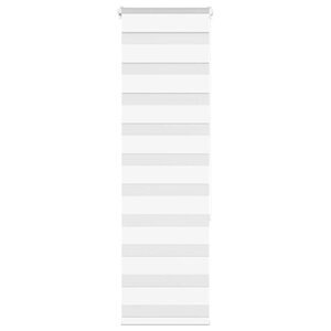 vidaXL Store zèbre blanc 40x150 cm largeur du tissu 35 9 cm polyester