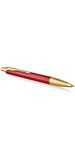 PARKER IM PREMIUM Stylo bille  Rouge  recharge bleue pointe moyenne  Coffret cadeau