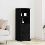 vidaXL Highboard Chêne noir 36 x 35 5 x 103 5 cm Bois d'ingénierie