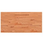 vidaXL Étagère de vasque murale acier et bois massif de hêtre