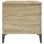 vidaXL Table basse Chêne sonoma 90x44 5x45 cm Bois d'ingénierie