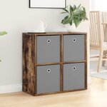vidaXL Buffet Chêne fumé 68 5 x 32 x 67 cm