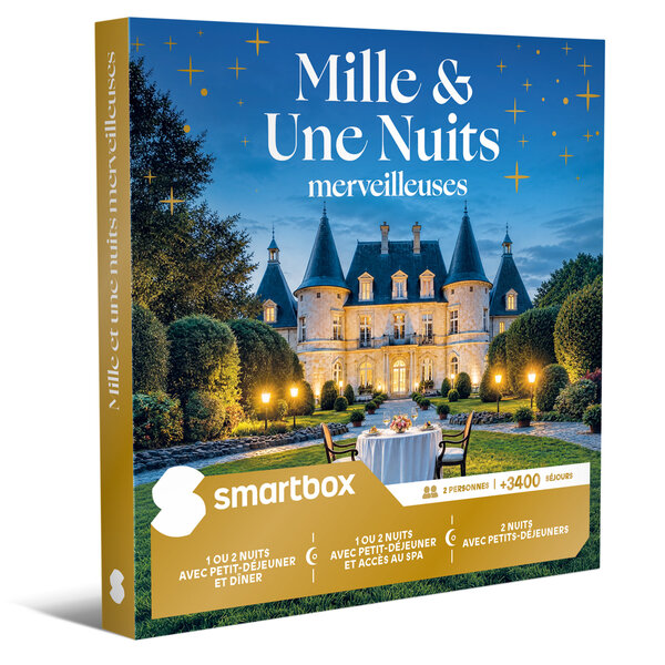 SMARTBOX - Coffret Cadeau Mille et une nuits merveilleuses -  Séjour