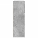 vidaXL Meubles TV avec lumières LED 2 Pièces gris béton 40 5x30x90 cm