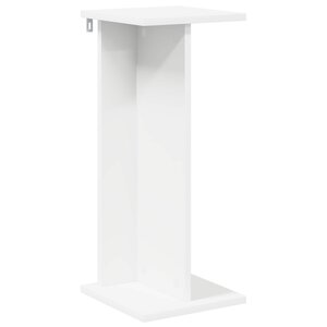 vidaXL Support de Plante Blanc 25 x 25 5 x 60 5 cm Bois d’ingénierie
