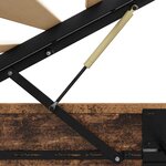 vidaXL Cadre de lit ottoman Bois ancien 193 x 75 5 x 25 cm