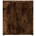 vidaXL Meubles TV 2 Pièces Chêne fumé 80x31 5x36 cm Bois d'ingénierie