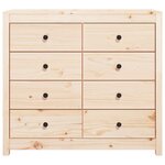 vidaXL Armoire latérale 100x40x90 cm Bois de pin massif