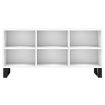 vidaXL Meuble TV blanc 103 5x30x50 cm bois d'ingénierie