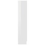 Vidaxl bibliothèque blanc brillant 82 5x30 5x150 cm aggloméré