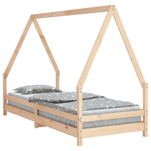 vidaXL Cadre de lit pour enfants 90x200 cm bois de pin massif