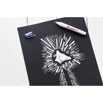 Stylo Correcteur 7700 Banc Pointe Métal 1-2 mm x 10 EDDING