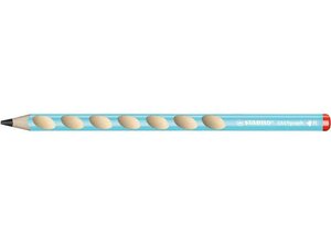Crayon graphite EASYgraph HB droitier corps bleu clair STABILO