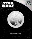 Pièce de monnaie en Argent 5 Dollars g 31.1 (1 oz) Millésime 2023 DARTH VADER