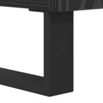 vidaXL Meuble TV Chêne noir 103 5 x 30 x 50 cm Bois d'ingénierie