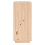 vidaXL Buffet 38x35x80 cm Bois de pin massif