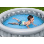 Bestway Piscine ronde Space Ship 152x43 cm Argenté