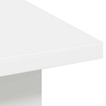 vidaXL Table basse Blanc 77 x 55 x 42 cm Bois d'ingénierie