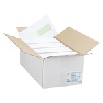 Enveloppe papier, format c5, 229 x 162 mm, avec fenêtre, 80 g/m² fermeture gommée, blanc (paquet 1000 unités)