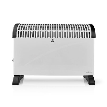 Nedis Radiateur Convecteur Thermostat Fonction Ventilateur 3 Réglages 2 000 W Blanc