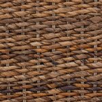 vidaXL Table basse Naturel 70 x 35 x 35 cm Bois de Mahogany Massif