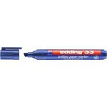Marqueur papier encre brillante 33 bleu 1-5 mm x 10 EDDING