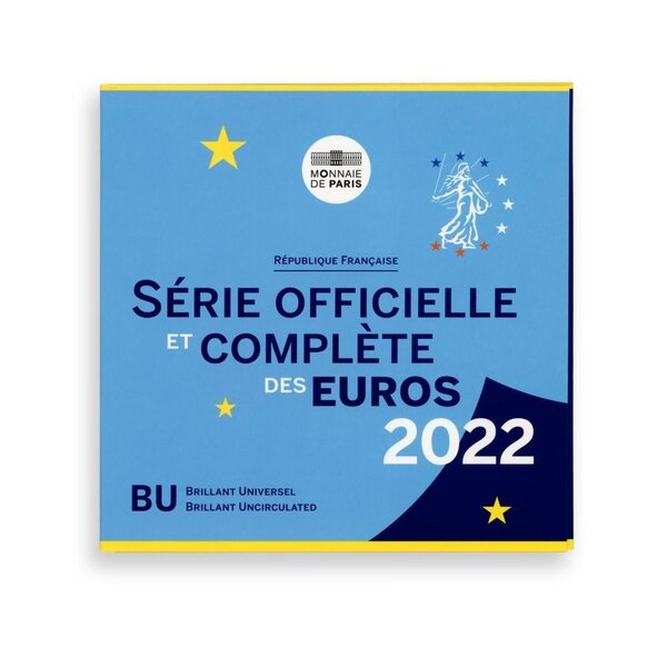Coffret série euro BU France 2022