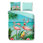 Pure Housse de couette FLAMINGO 140x200/220 cm