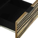 vidaXL Buffet TV - 70x33.5x46 cm  en bois de manguier massif