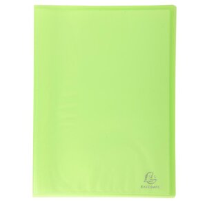 Protège document polypropylène CHROMALINE  40 vues  coloris aléatoire EXACOMPTA