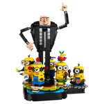 LEGO® Moi  Moche et Méchant 4 : Set Gru et Minions en Briques (75582) - Amusement et Créativité