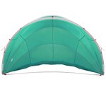 vidaXL Dôme de piscine Vert 546 x 516 x 250 cm