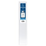 Classeur PP personnalisable Kreacover - 4 anneaux en D 50mm - A4 maxi, blanc EXACOMPTA