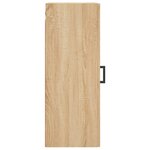vidaXL Armoire murale chêne sonoma 34 5x34x90 cm