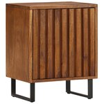 vidaXL Table de chevet 40x30x50 cm Bois de manguier massif