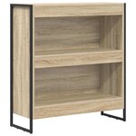 vidaXL Bibliothèque Sonoma 80 x 30 x 155 cm Bois d'ingénierie