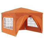 vidaXL Tente de fête pop-up 290 x 290 x 245 cm Orange