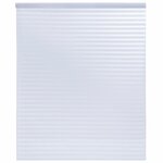 vidaXL Films pour fenêtre 2 Pièces dépoli motif à rayures PVC