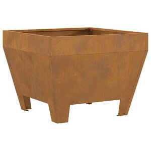vidaXL Braise Marron 50 x 50 x 38 cm Acier