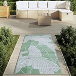 vidaXL Tapis d'extérieur ARAKIL vert 80x150 cm PP