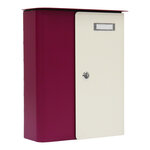 Rottner splashy boîte aux lettres rouge baie blanche