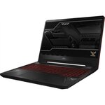 Asus tuf gaming fx505dt-al093t 3750h ordinateur portable 39 6 cm (15.6") full hd amd ryzen™ 7 8 go ddr4-sdram 512 go ssd nvidia® geforce® gtx 1650 wi-fi 5 (802.11ac) windows 10 home noir