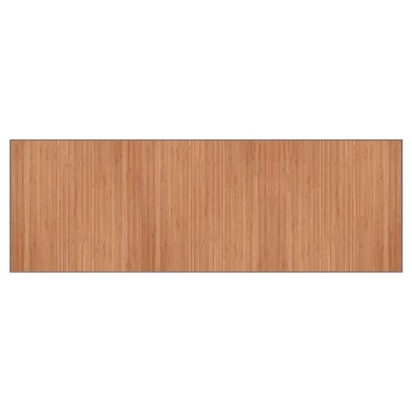 vidaXL Tapis rectangulaire naturel 100x300 cm bambou