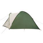 vidaXL Tente de camping à dôme 4 personnes vert imperméable