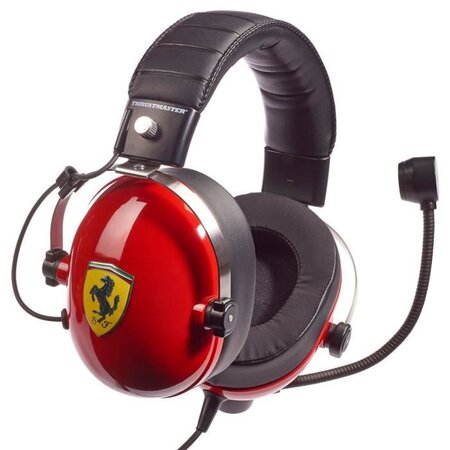 Thrustmaster casque gaming t.racing scuderia ferrari ed